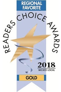 Regional Favorite | Readers Choice Awards | Gold | 2018 | Wicked Local