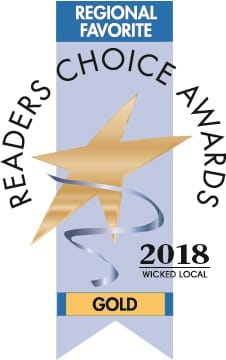 Regional Favorite | Readers Choice Awards | Gold | 2018 | Wicked Local